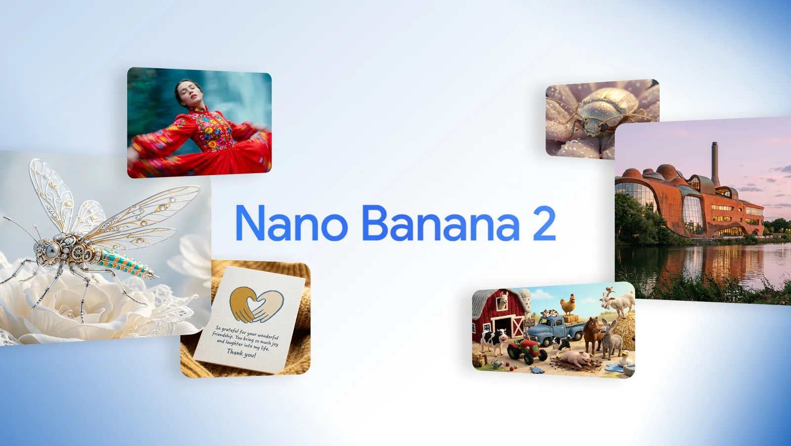 Google Nano Banana 2 官方发布主视觉